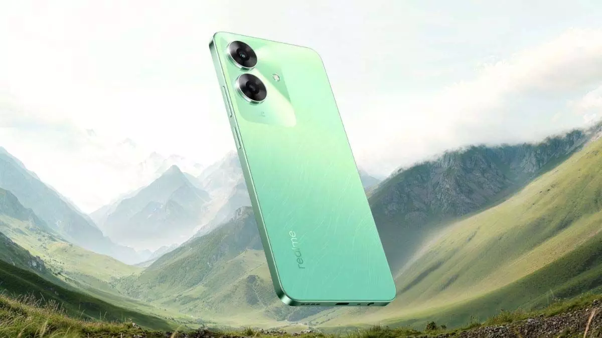 Realme C61 4G : का सफारी ग्रीन रंग लॉन्च