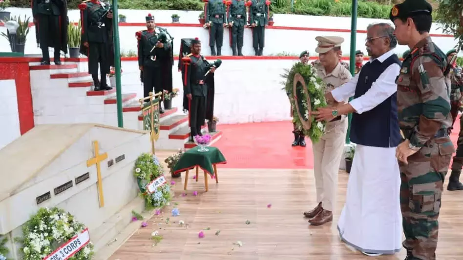 Nagaland के राज्यपाल ने कैप्टन एन केंगुरुसे के 25वें स्मृति दिवस पर राष्ट्र प्रथम पर जोर दिया