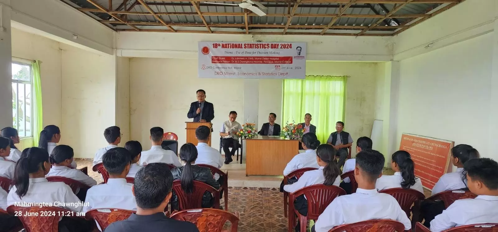 Mizoram News: मामित में मनाया गया राष्ट्रीय सांख्यिकी दिवस