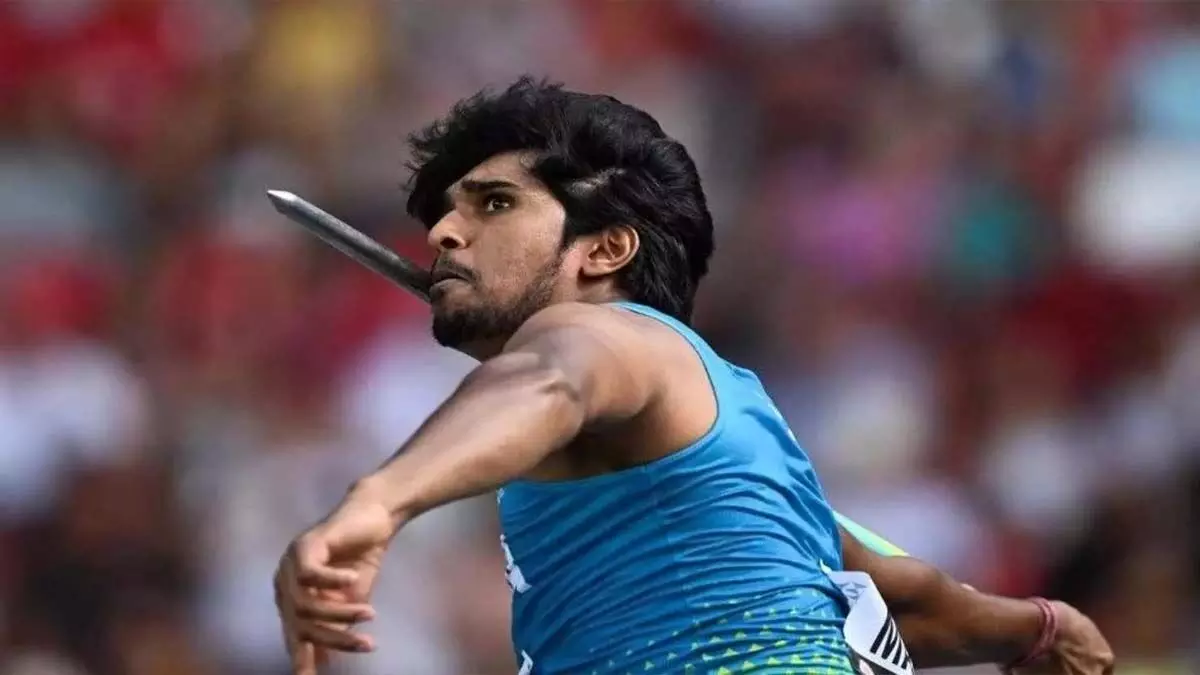 Indian javelin; भारतीय भाला फेंक खिलाड़ी डीपी मनु नाडा