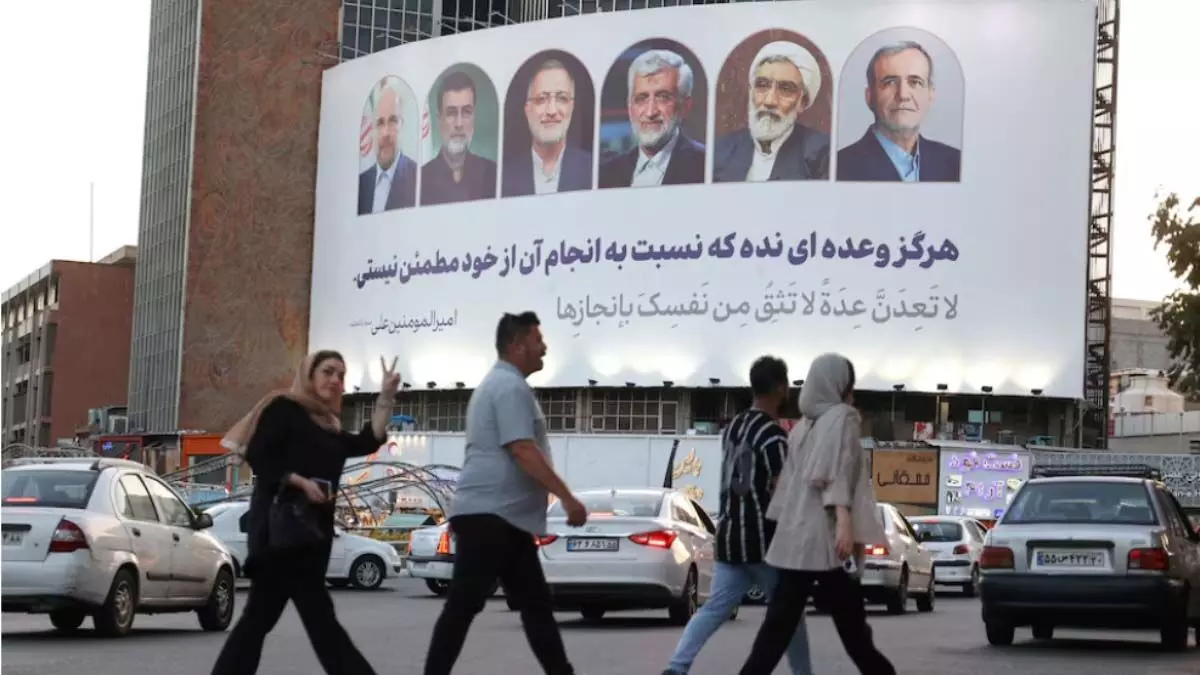 Iran votes: ईरान में नए राष्ट्रपति के चुनावी  मतदान