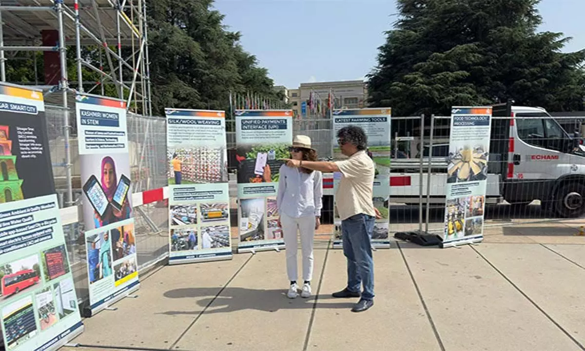 Geneva: संयुक्त राष्ट्र में जम्मू-कश्मीर में तेजी से विकास को दर्शाती प्रदर्शनी