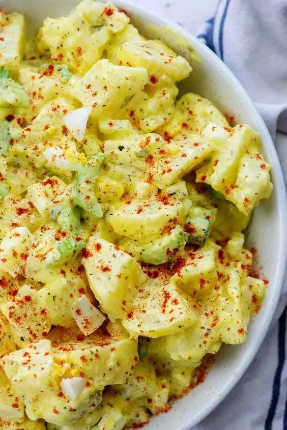 Healthy Potato Salad:आमिष आलू सलाद