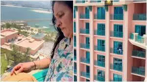 DUBAI HOTEL :भारतीय महिला ने सुखाया दुबई के होटल में कपड़ा वीडियो हुई वायरल