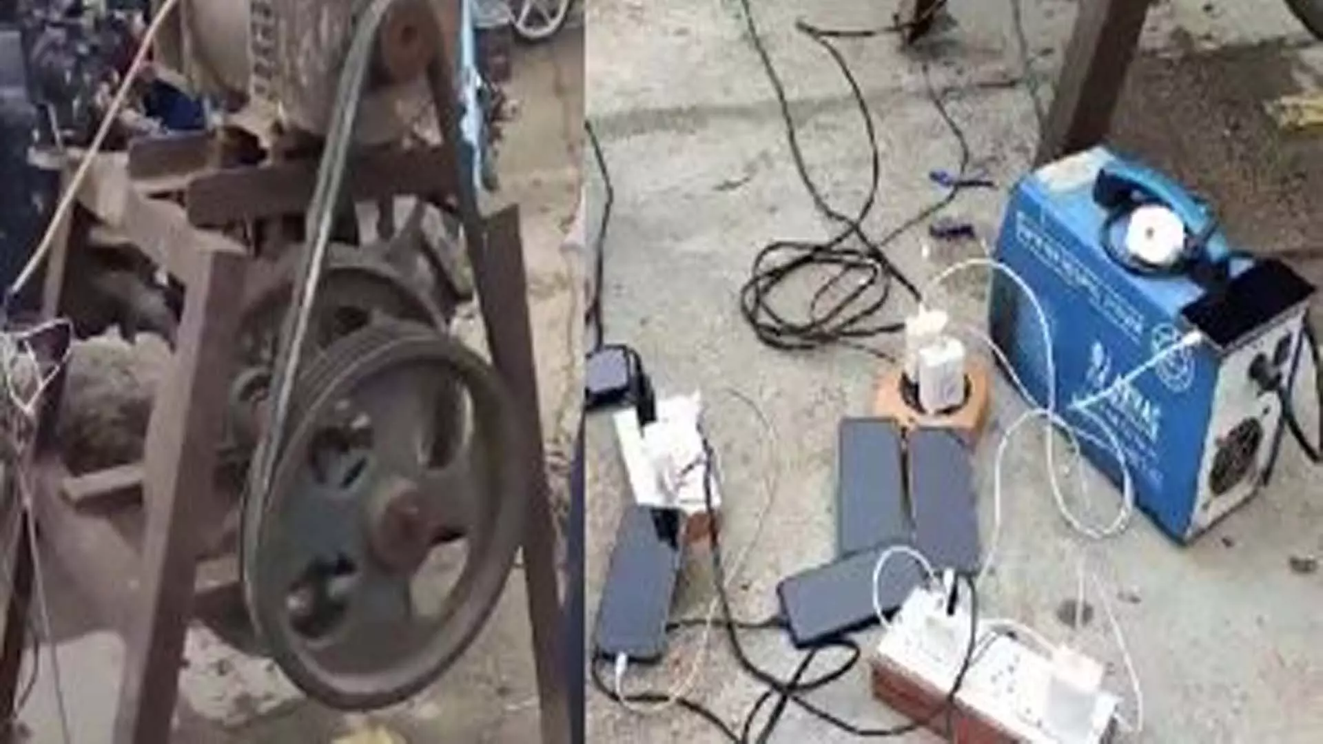 VIRAL VIDEO: भीलवाड़ा में बिजली संकट! मोबाइल चार्ज करने के लिए लोगों ने किया गजब का जुगाड़