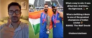 आंखों से छलके खुशी के आंसू: बिग बी, आमिर समेत तमाम बॉलीवुड हस्तियों ने टीम इंडिया को दी बधाई