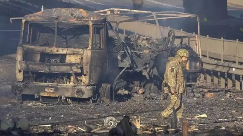 Ukraine: यूक्रेन युमॉस्को में हुए हमलों में 12 लोगों की मौत