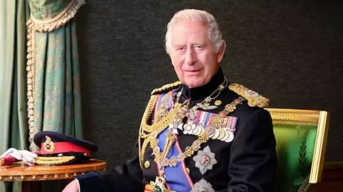 Military attire में राजा चार्ल्स तृतीय का चित्र जारी किया गया