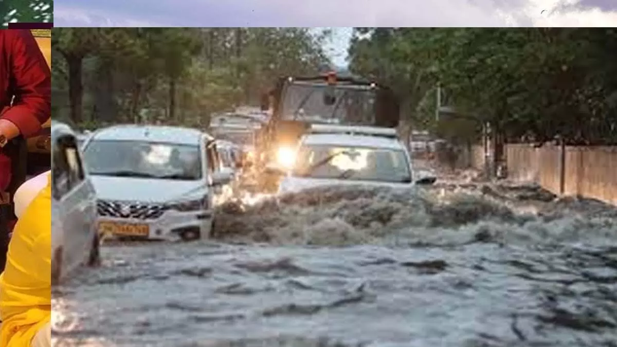 Heavy rain: दिल्ली में भरी बारिश 300 से अधिक आये जलभराव इलाके  सामने