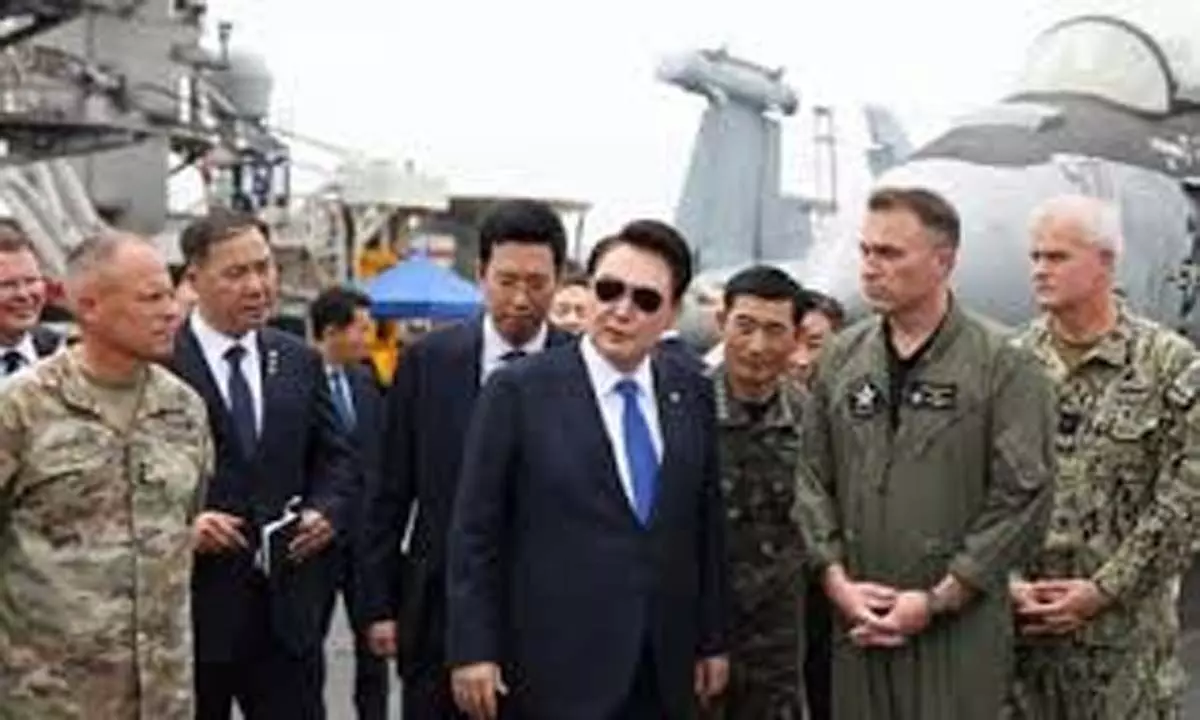 North Korea ने दक्षिण कोरिया, US और जापान के संयुक्त सैन्य अभ्यास की निंदा की