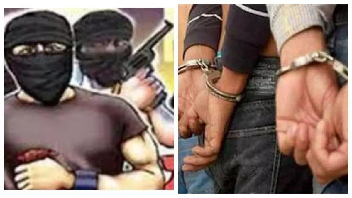 Ludhiana: लूटपाट करने वाले 4 लुटेरे हथियारों सहित गिरफ्तार