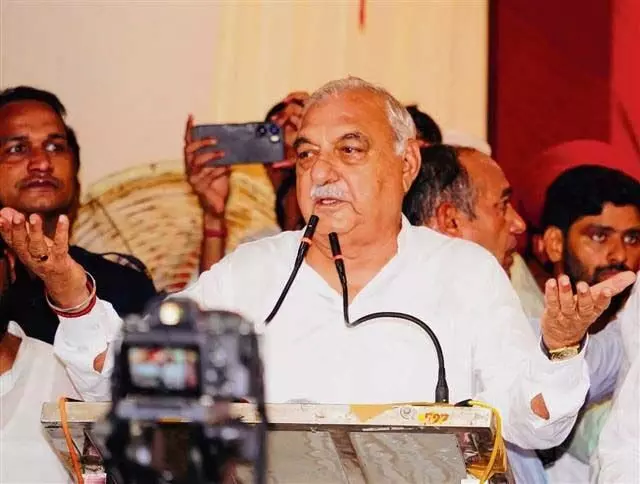 Haryana : भाजपा ने हरियाणा को अपराध प्रदेश बना दिया है, भूपेंद्र सिंह हुड्डा ने कहा
