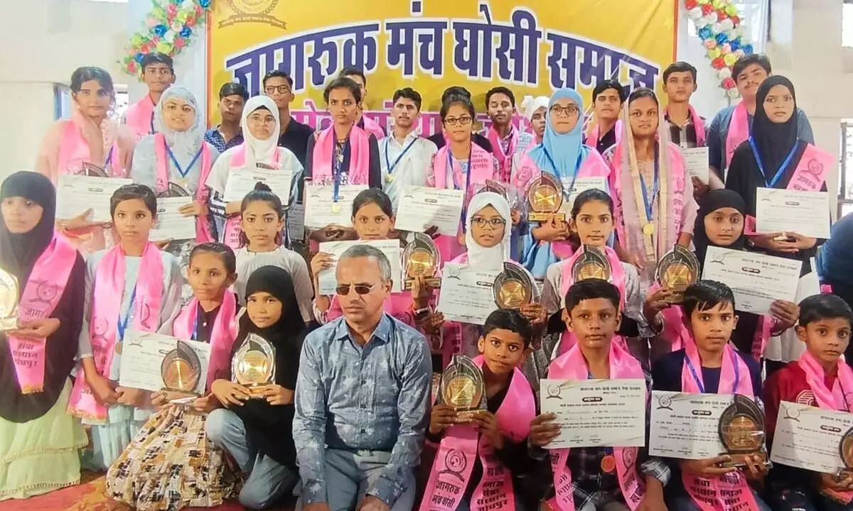 Jodhpur: मारवाड़ मुस्लिम घोसी समाज में 200 प्रतिभाएं सम्मानित हुई