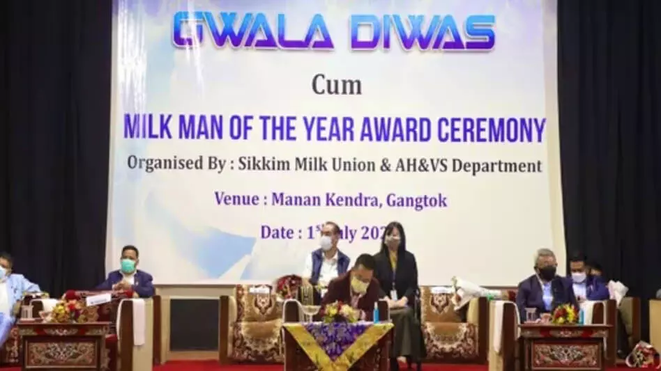 SIKKIM में दूध उत्पादकों के सम्मान में ग्वाला दिवस मनाया गया