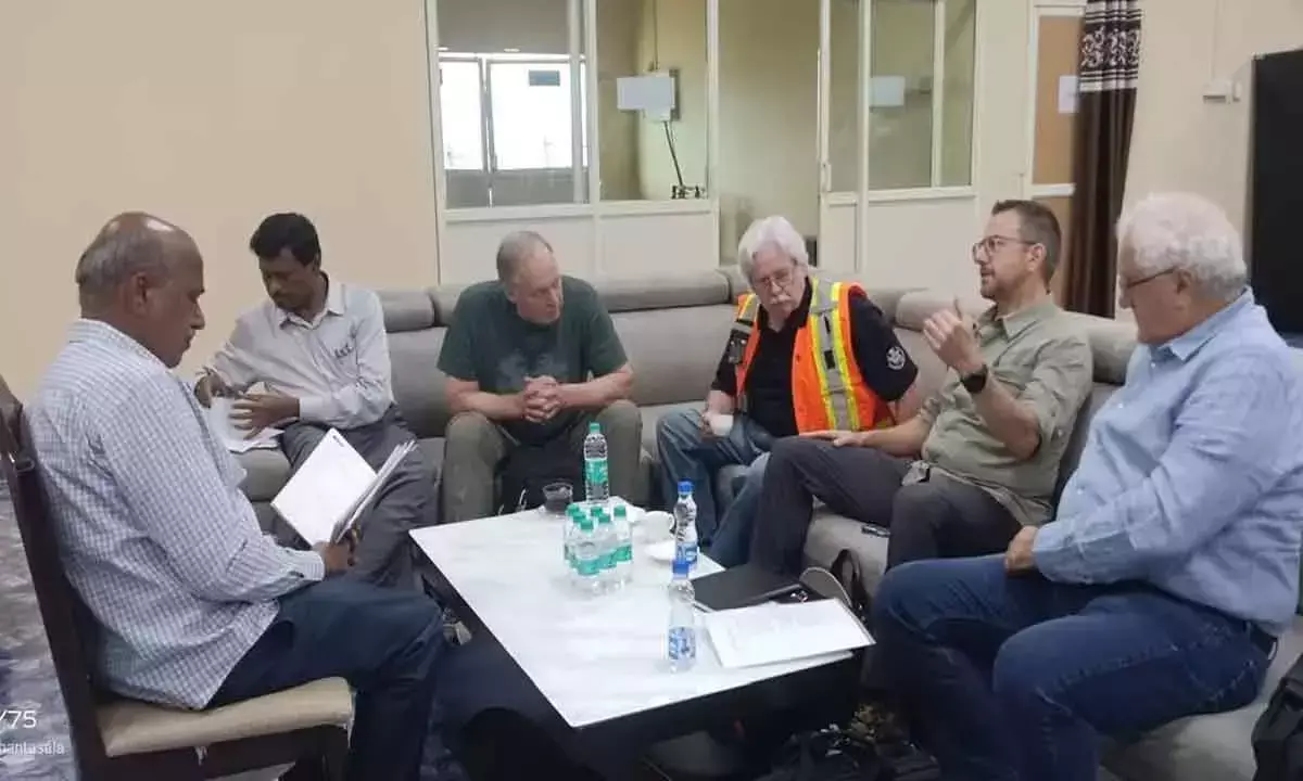 Telangana: अमेरिका, कनाडा के विशेषज्ञों ने पोलावरम परियोजना का दौरा किया
