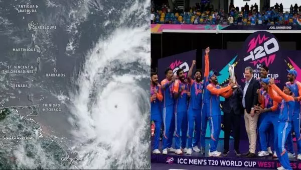 Hurricane Beryl: कैरेबियाई द्वीप पर भारतीय क्रिकेट टीम की फंसी यात्रा