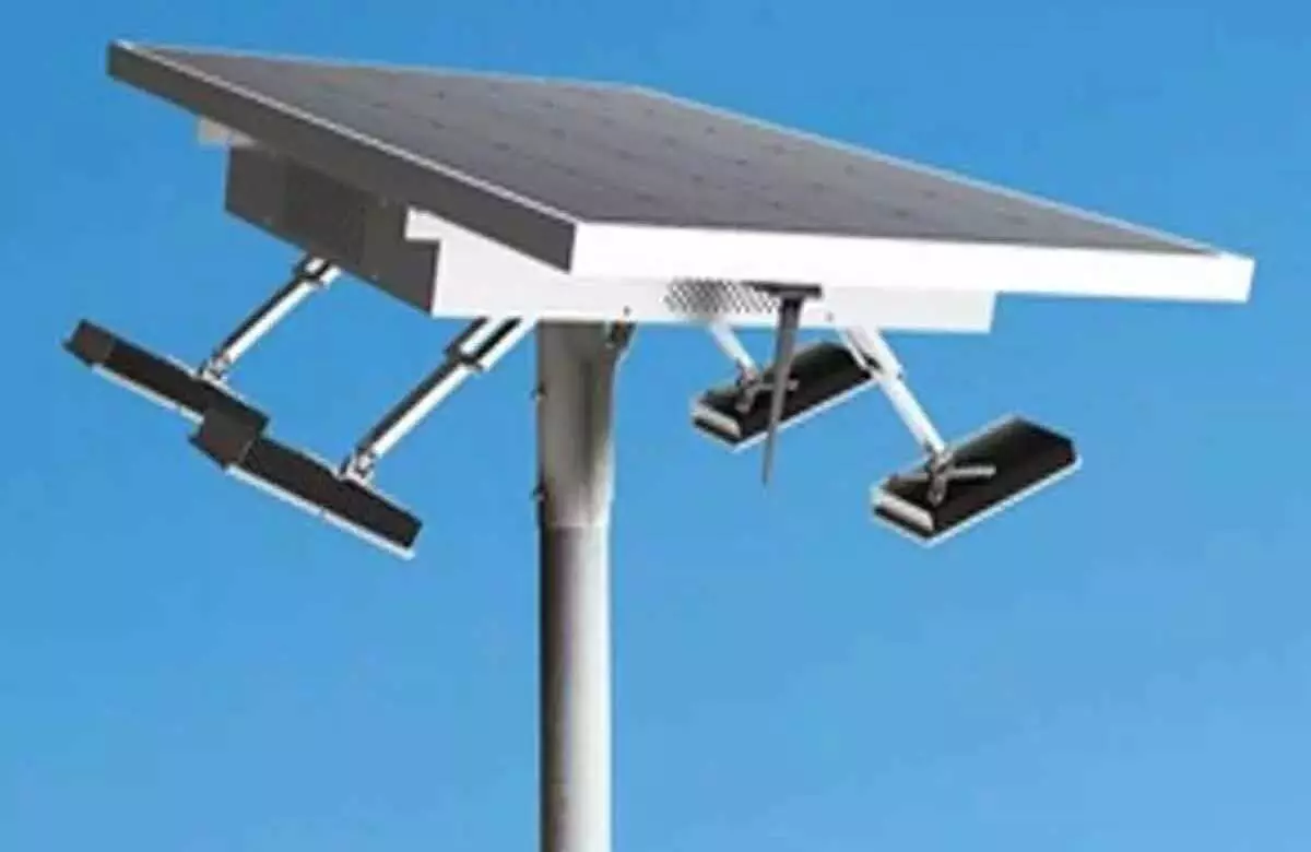 UP government: जिलों में 2,500 से अधिक सौर मस्तूल प्रकाश व्यवस्था करेगी स्थापित