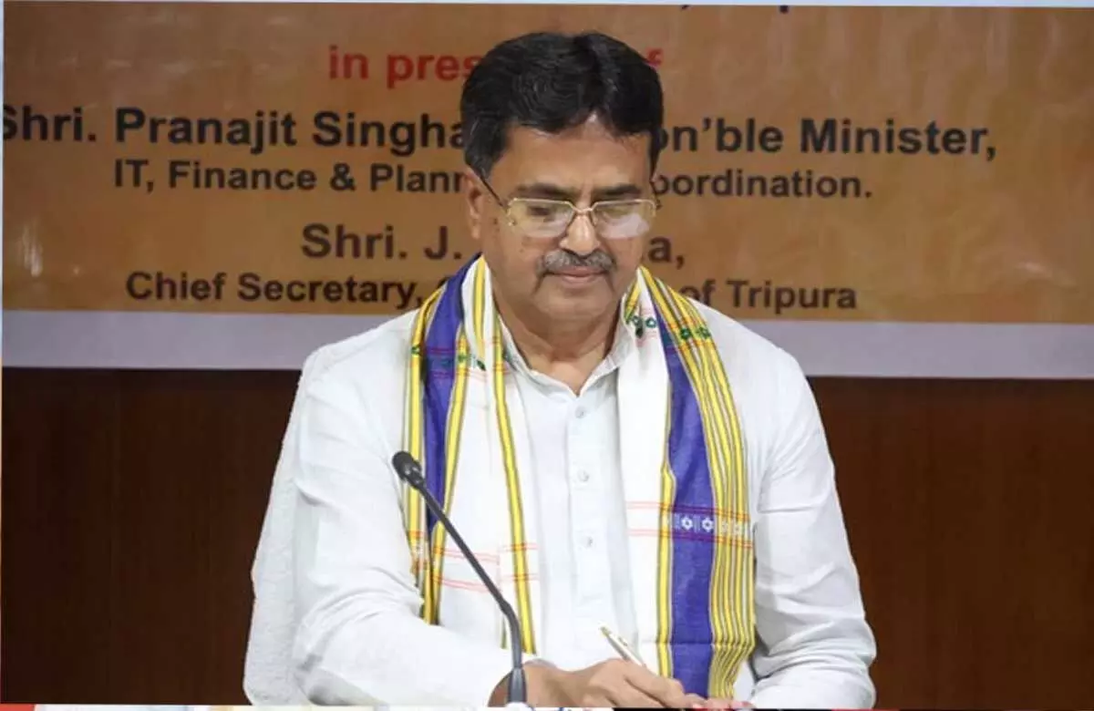 Tripura: मुख्यमंत्री ने पंचायत कार्यालयों में ई-ऑफिस के राज्यव्यापी कार्यान्वयन की घोषणा की