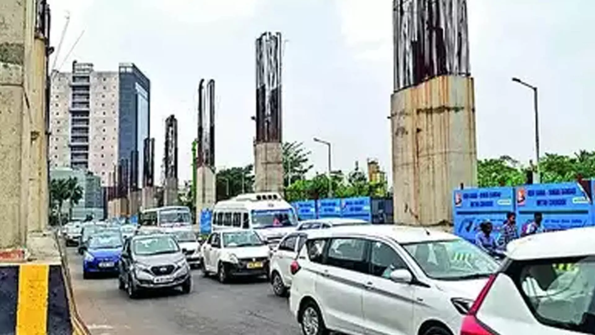 Kolkata News: टेक्नोपोलिस क्रॉसिंग के पास मेट्रो कार्य के लिए यातायात एनओसी