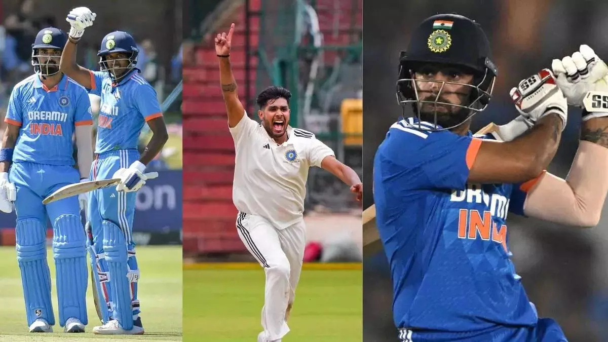 Sports : भारतीय टीम ने पहले दो मैचों के लिए किए 3 बड़े बदलाव