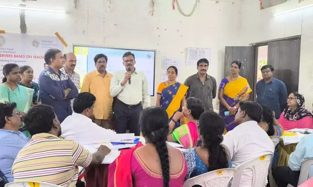 Andhra Pradesh: शिक्षकों के लिए 10 दिवसीय प्रशिक्षण कक्षाएं शुरू