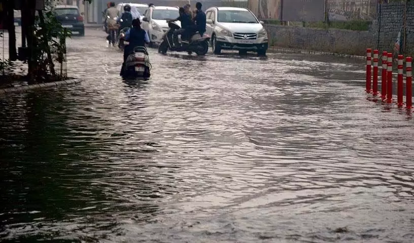 Ludhiana: बारिश के बाद जलभराव