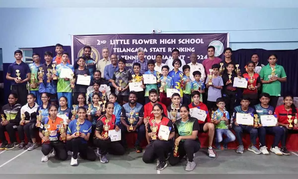 Hyderabad: अली, वरुणी ने तेलंगाना राज्य टेबल टेनिस का  खिताब जीता
