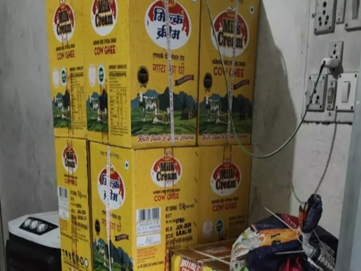 Jaipur: खाद्य सुरक्षा विभाग की टीम ने सीज किया 1500 किलो घी