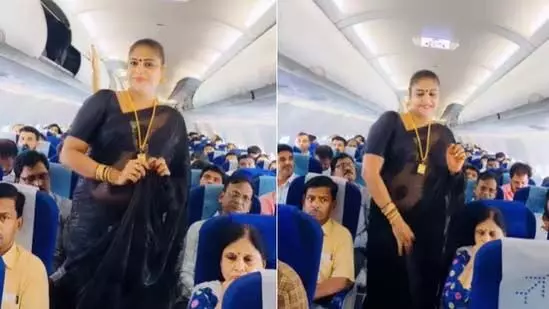 Indigo passengers का फ्लाइट के बीच में डांस, सोशल मीडिया पर चर्चा का विषय