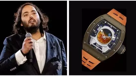 Anant Ambani ₹12.5 करोड़ की घड़ी पहने नज़र आए