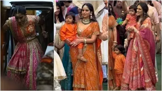 Shloka Salwar Suit में बेहद खूबसूरत लग रही राधिका मर्चेंट