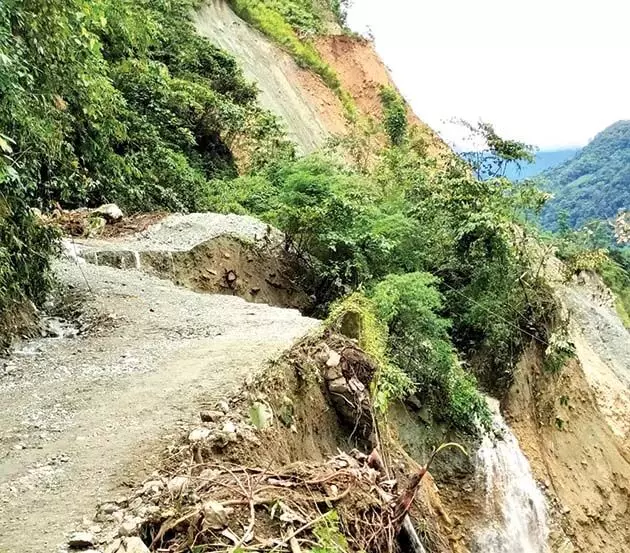 Arunachal : अंजॉ देश के बाकी हिस्सों से कटा हुआ