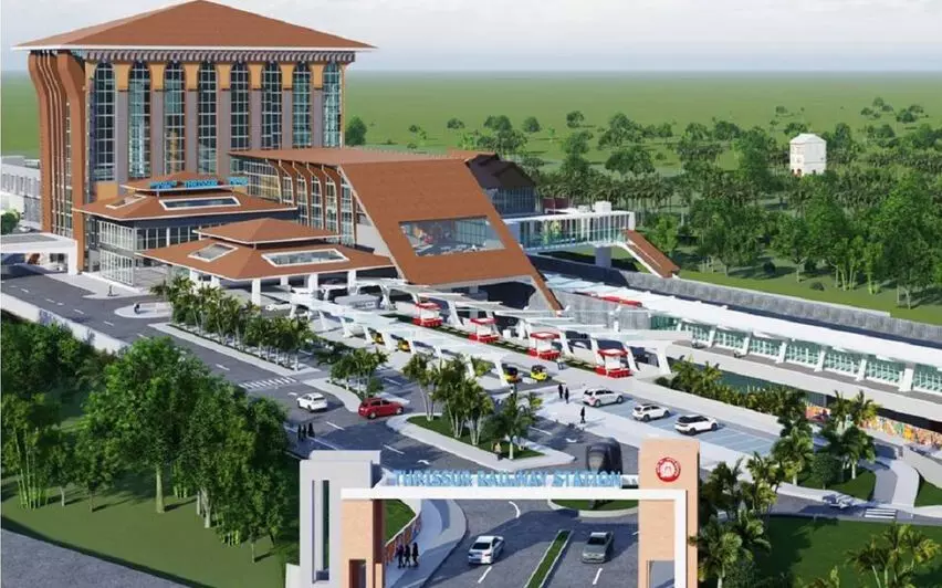 KERALA NEWS : त्रिशूर रेलवे स्टेशन का 393.57 करोड़ रुपये से होगा नवीनीकरण