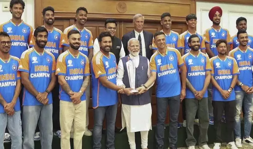 T20 WC Champs: मोदी ने भारतीय टीम की शानदार जीत के लिए सराहना की