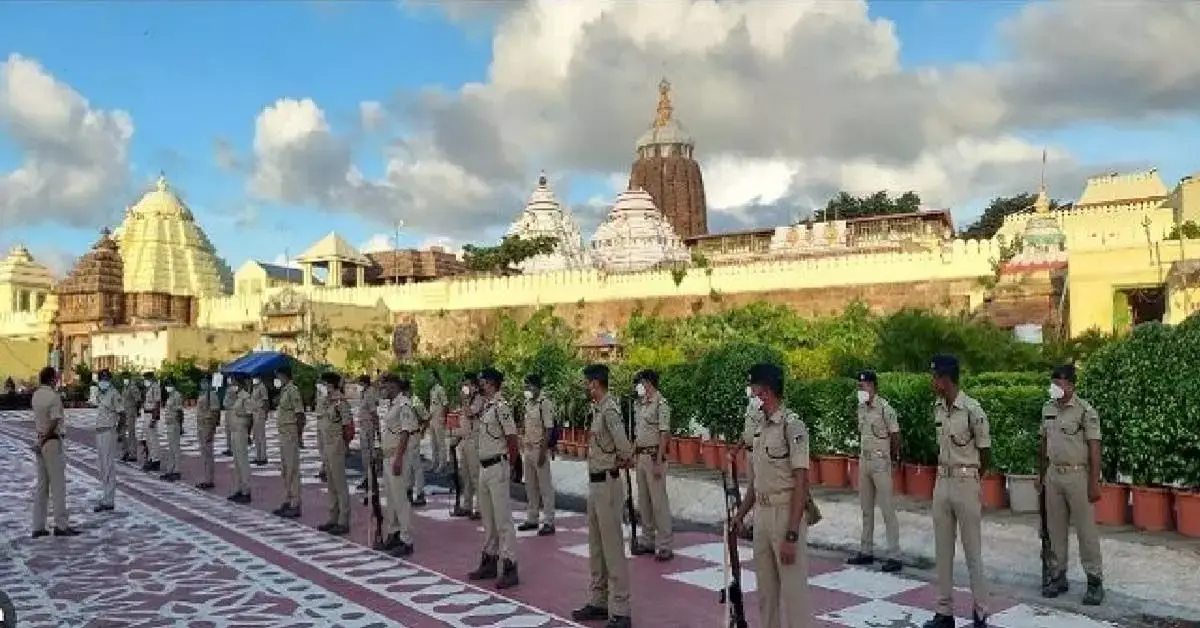 Odisha : रथयात्रा की तैयारी लगभग अंतिम चरण में, सुरक्षा के बड़े इंतजाम, 180 प्लाटून पुलिस बल तैनात