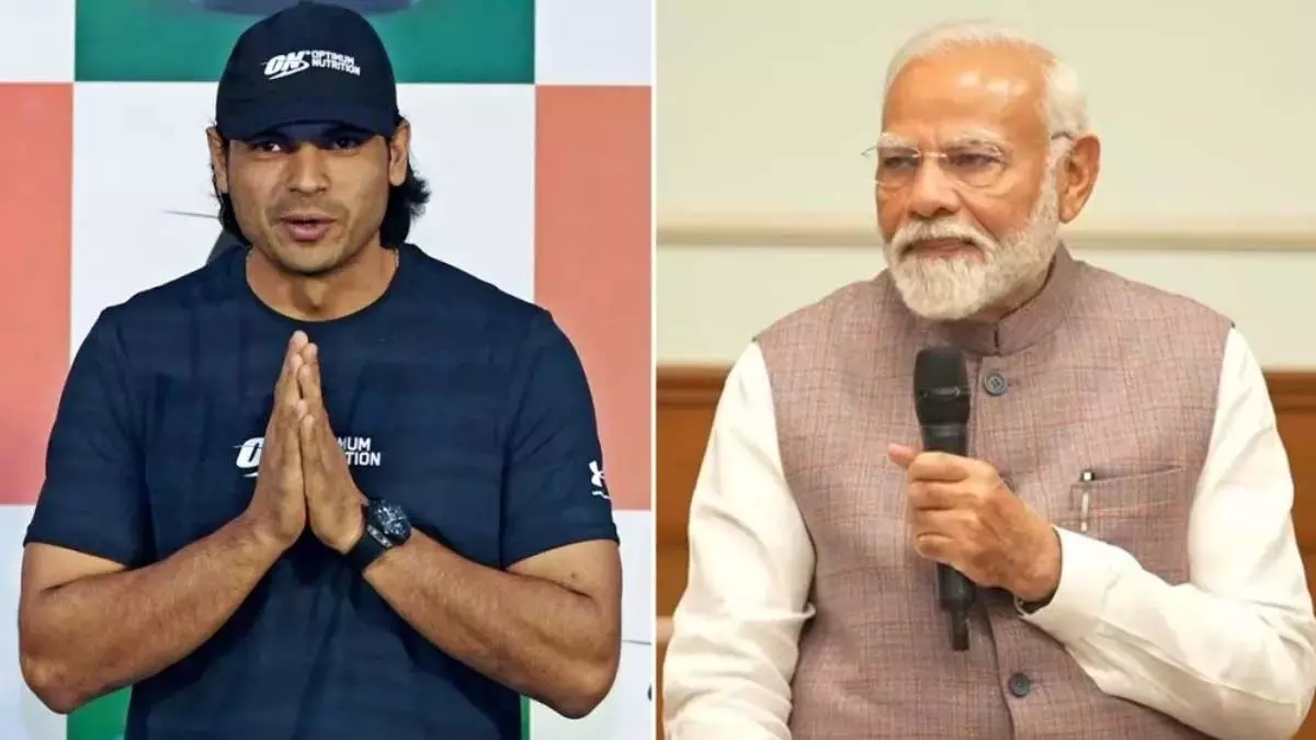 Sports: मुझे आपकी मां के हाथ का बना चूरमा खाना है पीएम मोदी ने नीरज चोपड़ा से की मांग