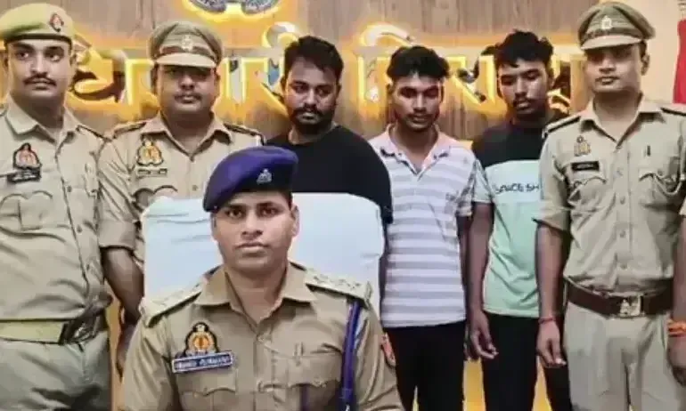 Kaushambi: पुलिस ने अंतर्जनपदीय चोरी करने वाले गिरोह के तीन सदस्यों को गिरफ्तार किया