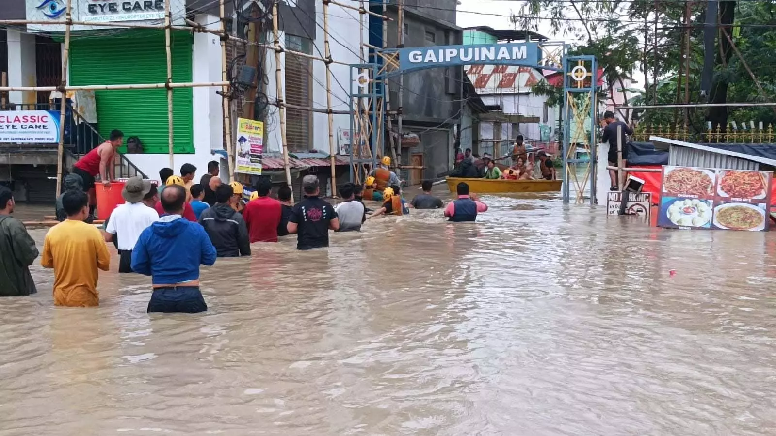 Manipur:  मणिपुर में हिंसा के बाद बाढ़ से मचा तबाही