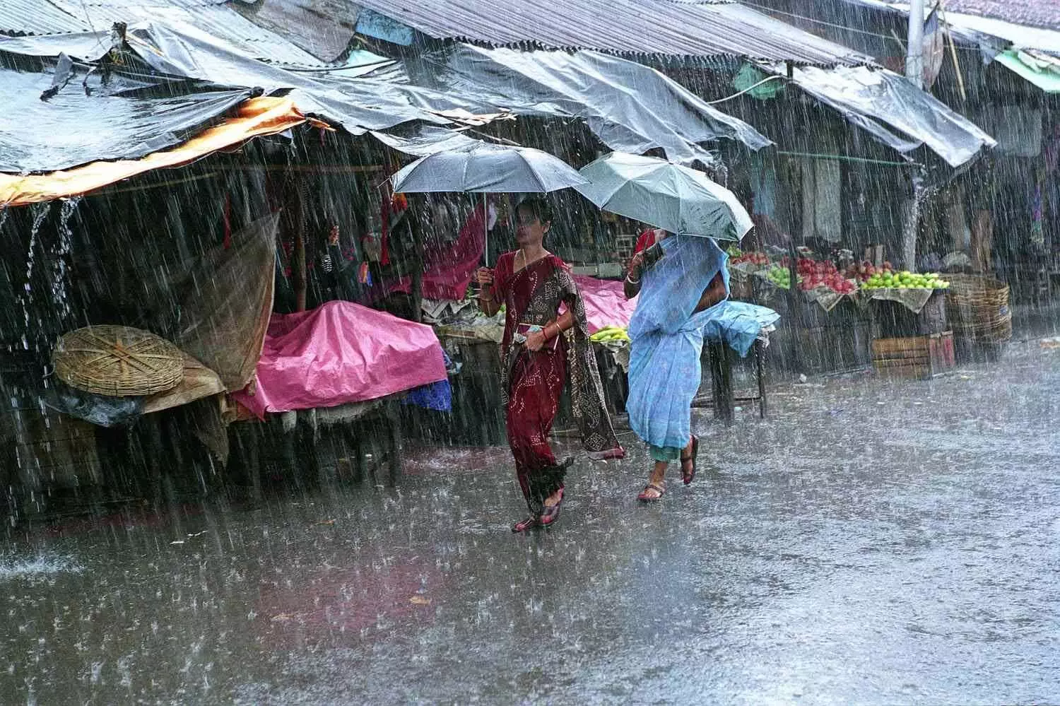 Monsoon: पहाड़ से मैदान तक भारी वर्षा का अलर्ट जारी