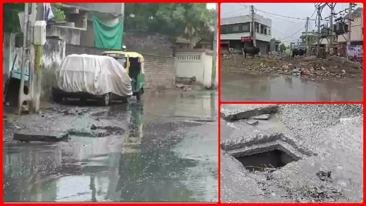 Palanpur नगरपालिका अध्यक्ष का निर्वाचन क्षेत्र सीवर से लबालब, स्थानीय लोगों ने दी चेतावनी