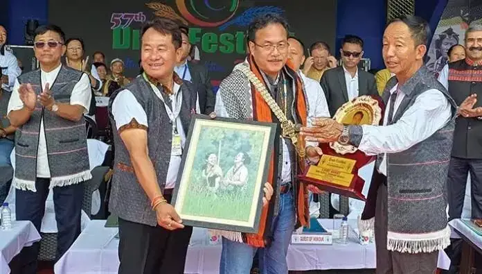 Arunachal : पारंपरिक उत्साह के साथ मनाया गया द्री