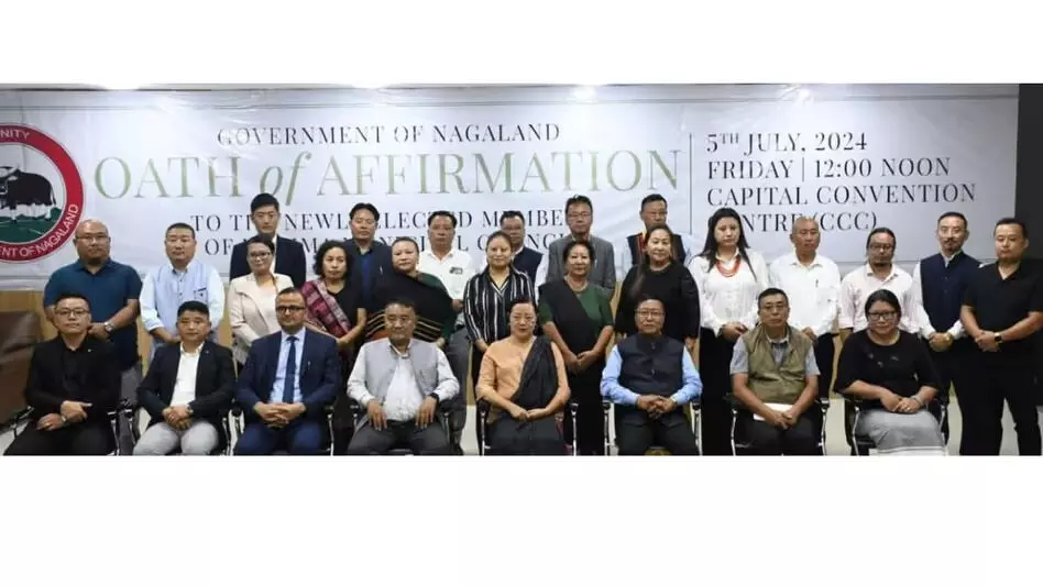 Nagaland : कोहिमा नगर परिषद ने ऐतिहासिक महिला प्रतिनिधित्व के साथ नए सदस्यों का स्वागत