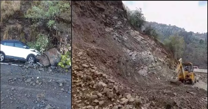 Himachal Pradesh में भारी बारिश के चलते 150 सड़कें अवरुद्ध