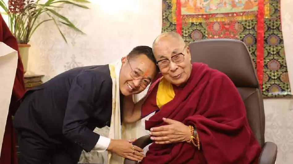 SIKKIM  के मुख्यमंत्री ने दलाई लामा को उनकी 89वीं जयंती पर शुभकामनाएं