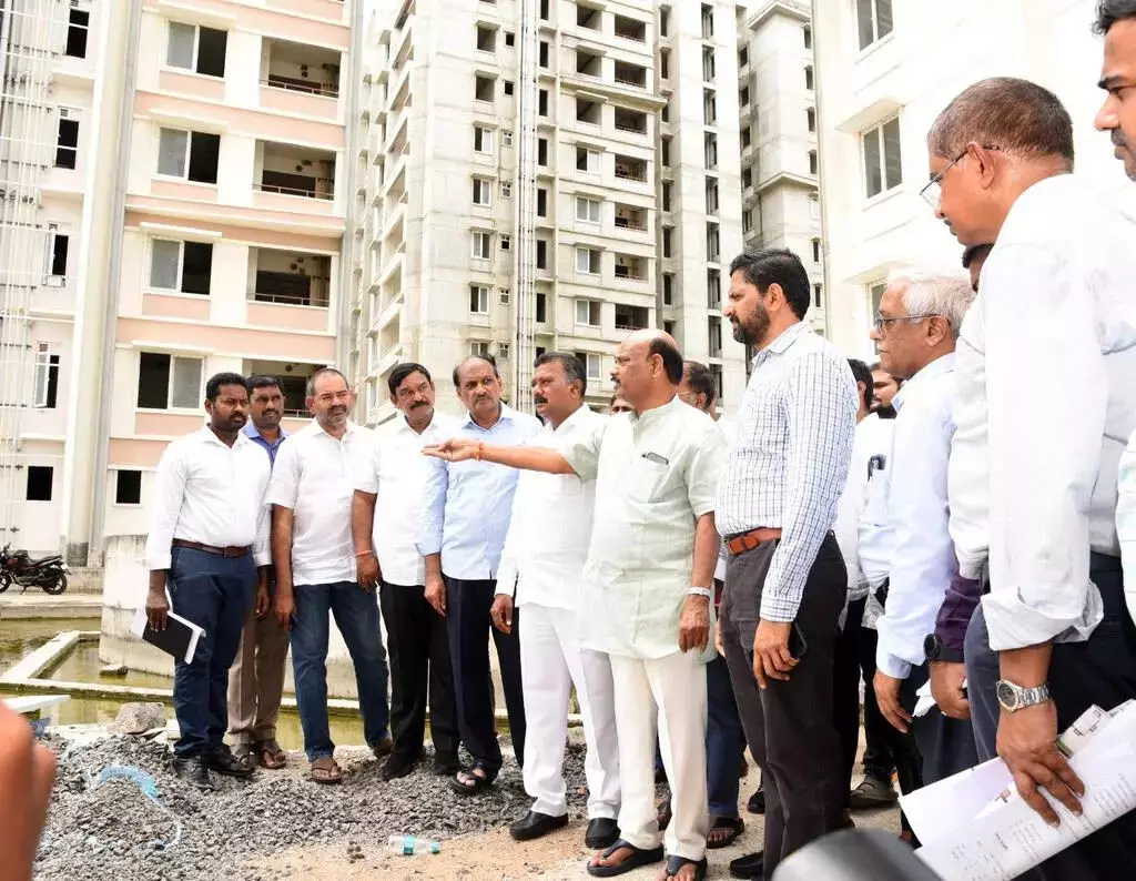 Amaravati में विधायकों और एमएलसी के लिए नौ महीने में आवासीय फ्लैट