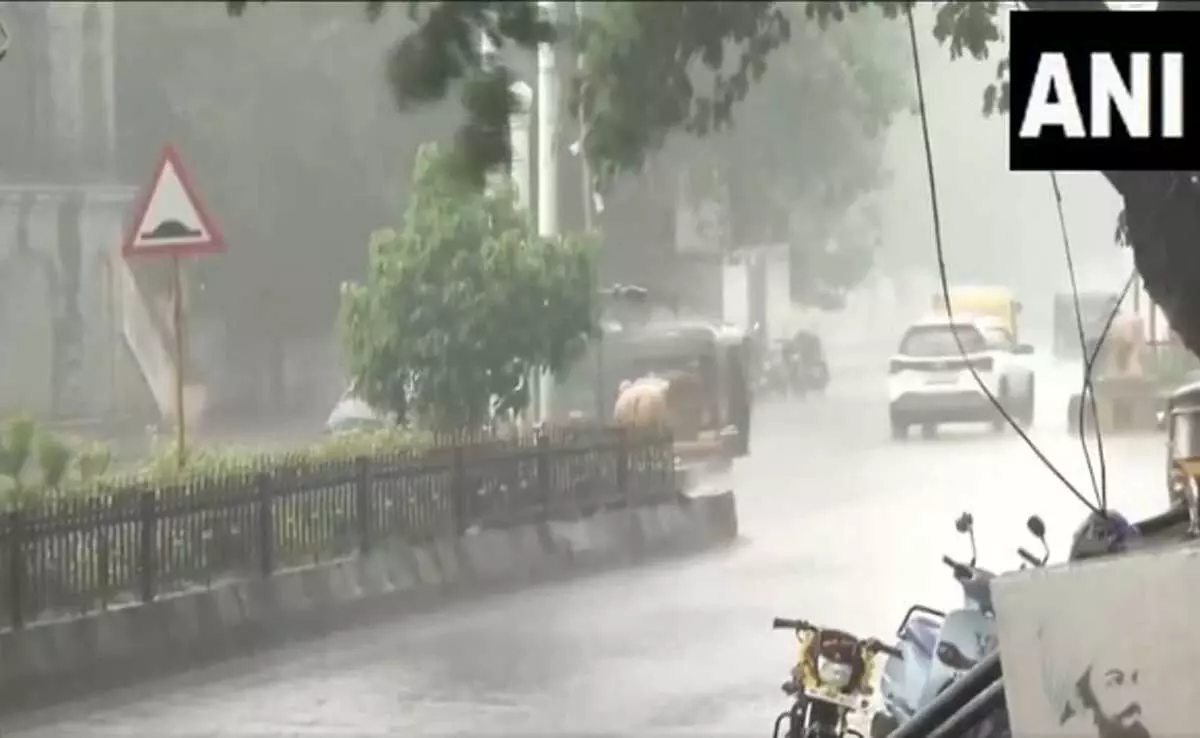 Karnataka के कलबुर्गी के कई हिस्सों में बारिश