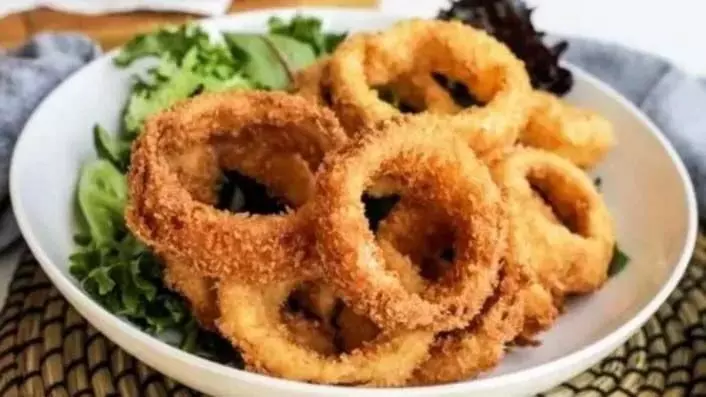 Crispy Onion  बाइट्स बीएस नोट करे रेसिपी