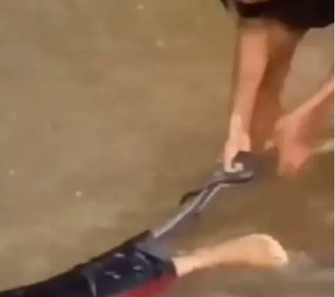 Shocking Video: युवक के प्राइवेट पार्ट को सांप ने काटा, झरने में नहाने गया था
