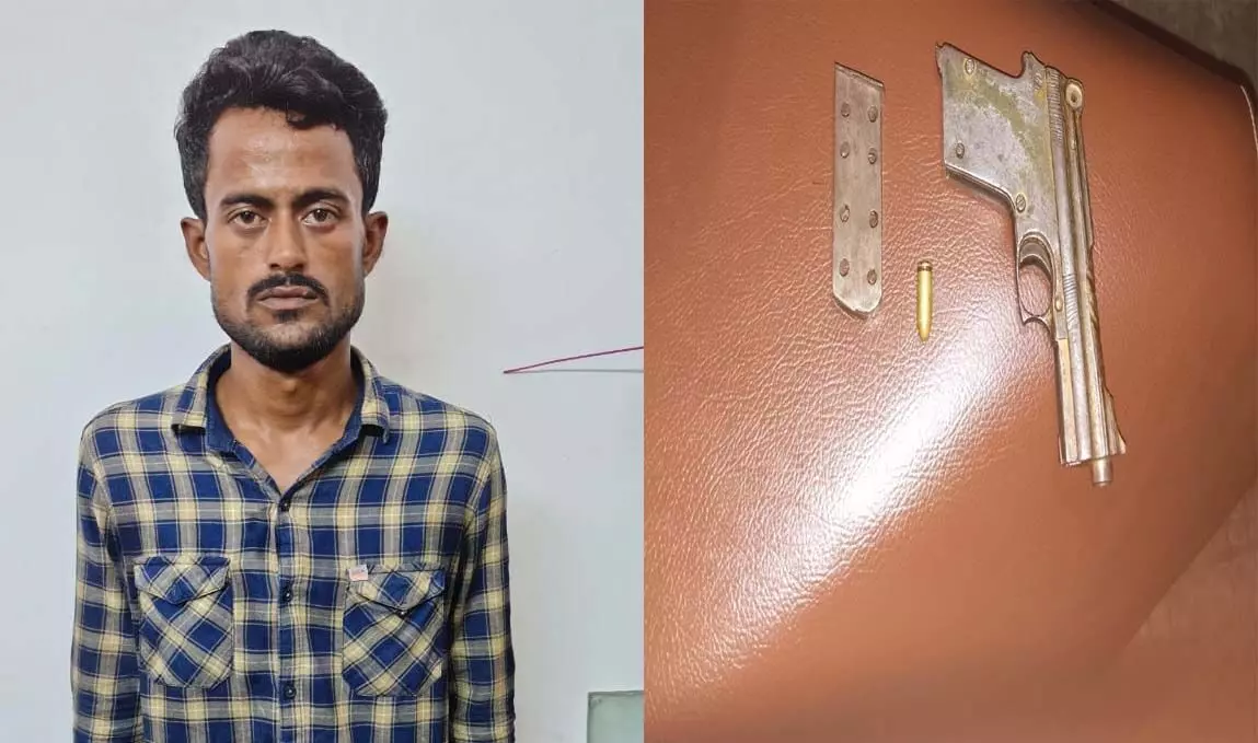 Raipur Breaking: सप्ताहिक बाजार में पिस्टल लहराया, हिस्ट्रीशीटर गिरफ्तार