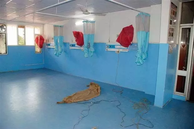 Haryana : करनाल सिविल अस्पताल में आईसीयू को अपग्रेड करने का चल रहा है काम